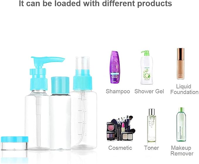 Vitog Travel Bottles Kit, TSA Approved Leak Proof Portable Toiletry Containers - Image 3
