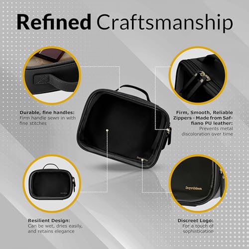 Clear Makeup Bag Set (Set / Black)