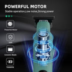 Professional Beard Trimmer for Men (Green)