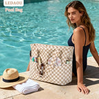 Large Beach Bag for Women (Brown)