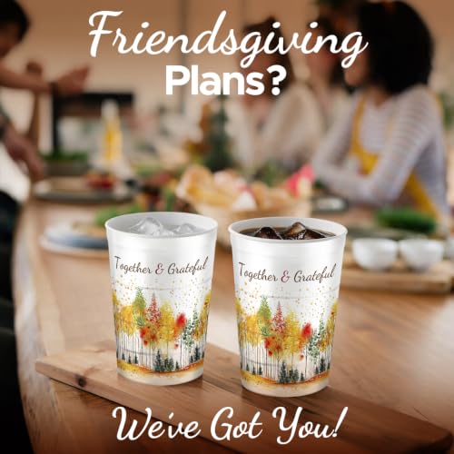 16 oz. Reusable Party Cups Together & Grateful (Together & Grateful / 12 Count)