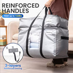 2 Tier Moving Bags (Silver / 2 Large- 2 Tier)