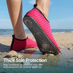 Water Shoes for Women Men Quick (7-8 Women/6-7 Men / Pink-w001)