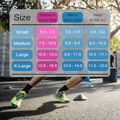 Unisex Cushioned Compression Sport Quarter Socks (X-Large / 4-pairs Black)