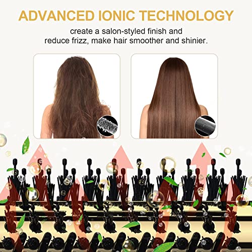 Hair Dryer Brush (Black Gold)