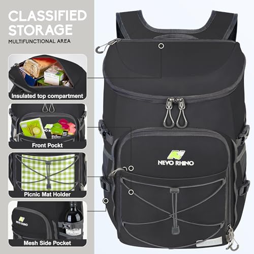 Backpack Cooler (black / 54 Cans)