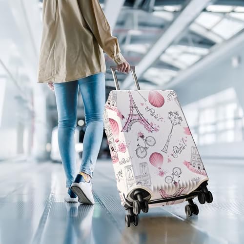 Travel Luggage Cover Suitcase Protector Fits 18 (Travel-2 / M(22-24in))