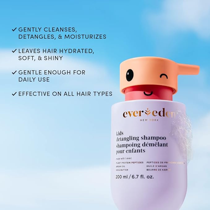 Evereden Kids Shampoo | Tear-Free Detangling Shampoo - Image 2