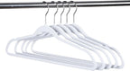 Quality Hangers 50 Pack Non-Velvet Plastic Hangers - Image 8