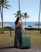 Luggage Lightweight and Durable Hardshell (Dark Green2.0 / L(28in))