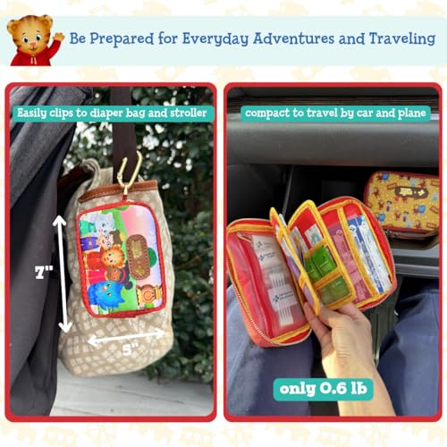 KeepGoing Daniel Tiger’s Travel First Aid Kit for Kids 130 Pc