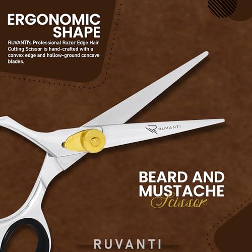 Hair Cutting Scissors (Gold Hair Scissor)
