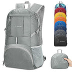 Lightweight Packable Backpack 35L (35L / C-silver Grey)