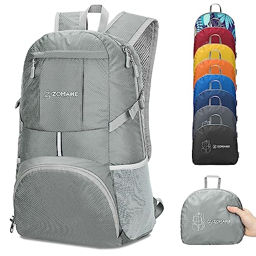Lightweight Packable Backpack 35L (35L / C-silver Grey)