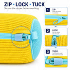 Shoe Washing Machine Bag (Yellow Shoe Washer Bag)