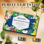 Natural Essential Oils Gift Set (0.34 Fl Oz (Pack of 20))