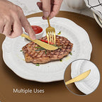 Matte Gold Silverware Set (Matte Gold)
