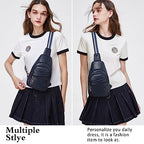 Sling Bag Crossbody Bags (Dark Blue)