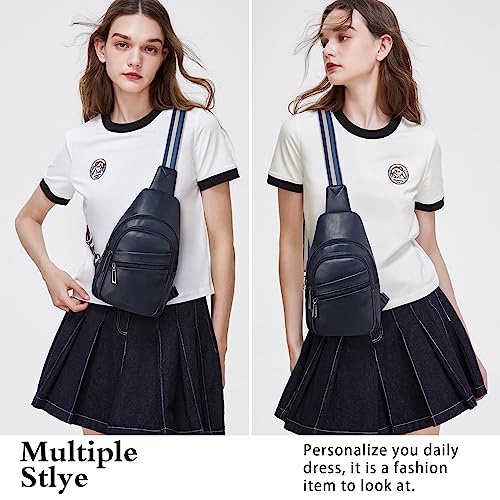 Sling Bag Crossbody Bags (Dark Blue)