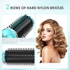 1 3 4 Inch Thermal Brush Negative Ion Heated Round Brush Dual Voltage 12 Temperature Settings Curling Hairbrush for Long Hair (1.75 Inch Barrel (2.3 Inch with Bristles))