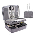 Electronics Travel Organizer (Large / Three layer-Grey)