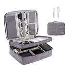 Electronics Travel Organizer (Large / Three layer-Grey)