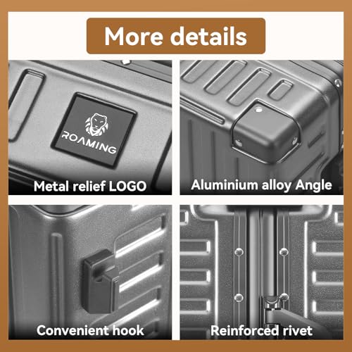24 Inch Medium Checked Zipperless Luggage Hardshell Suitcases Gray (gray / 24 Inch Checked Luggage)