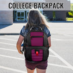 Large Laptop Backpack for Women (17 Inch / Purple)