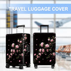 Luggage Cover Washable Suitcase Protector Anti (Cherry Blossom / M(fits 24-26Inch suitcase))