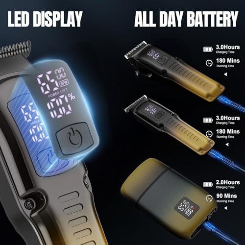 Hair Clippers for Men (Gradual Yellow)
