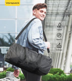 28 Inches Foldable Gym Bag (28 Inches Black / 28 INCHES)