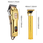 Professional Hair Clipper Set (Gold)