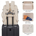 Carry On Backpack (Beige / 3X-Large(22"x14"x10"))