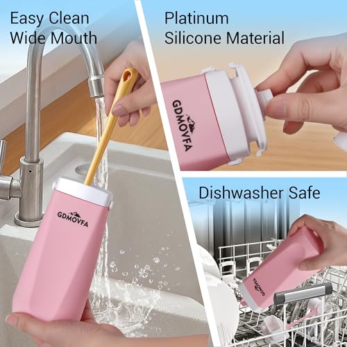 Collapsible Water Bottles (Pink)