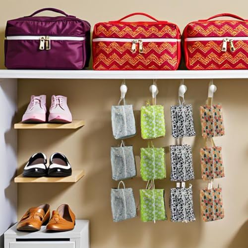 Travel Shoe Bags (Colorful Patterns)