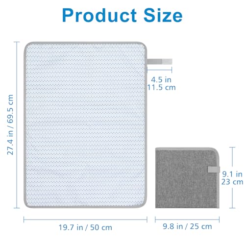 Portable Diaper Changing Pad (Grey (27'' X20''))