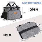 Insulated Lunch Bag (Grey / Large)