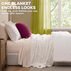 Whitecap Queen Blanket (Full/Queen / White)