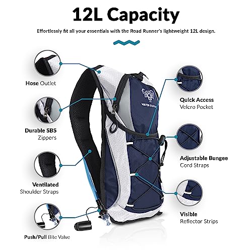 Road Runner 12L Hydration Backpack (Arctic Blue)