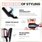 Ultimate Waver Curling Iron (Black/Rose Gold)