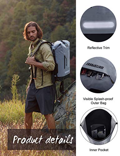 Waterproof Backpack for Men 20L (20L / Gray)