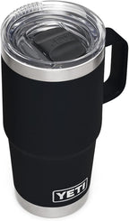 YETI Rambler 20 oz Travel Mug, Stainless Steel, Vacuum Insulated by YETI