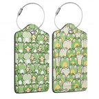 Cute Cartoon Frog Luggage Tags for Suitcases (Cute Cartoon Frog)