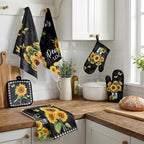Vintage Sunflower Kitchen Decor Set (Vintage Sunflower)