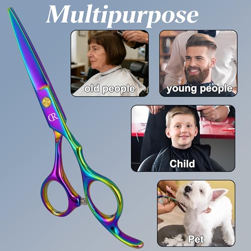Professional Hair Cutting Shears (Rainbow)