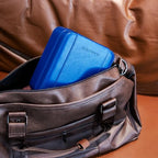 Watch Travel Case with Combination Lock (Blue)