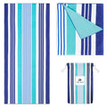 Quick Dry Microfiber Beach Towel (Ocean / Large 63x31")