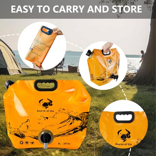 Camping Water Container (Orange)