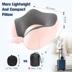 Neck Pillow for Traveling (Light Pink)