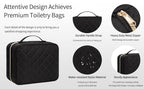 CUBETASTIC Hanging Travel Toiletry Bag, Portable Makeup Organizer - Image 7